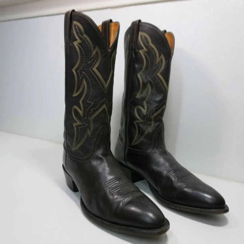 Nocona Boots Kicker Western Leather Cowboy Footwear Men's Shoes 11 D